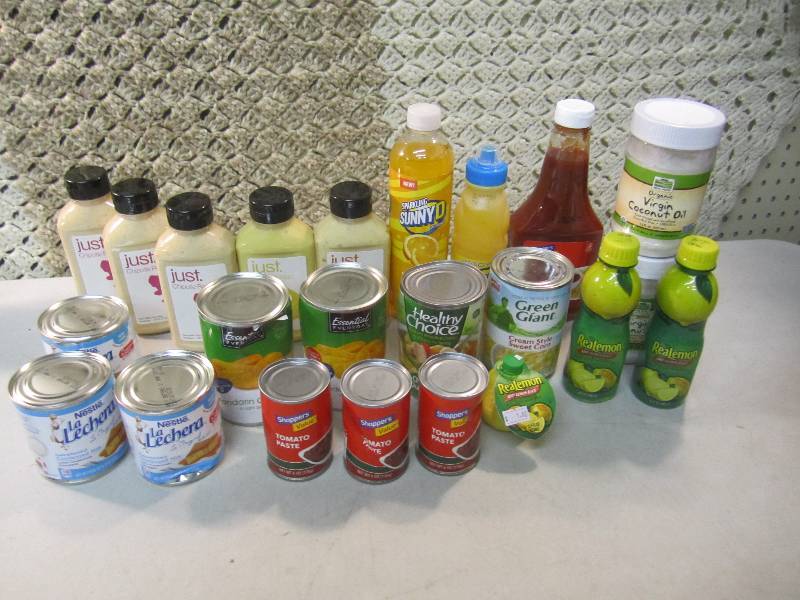 Large Mixed Lot of Dented Can goods...
