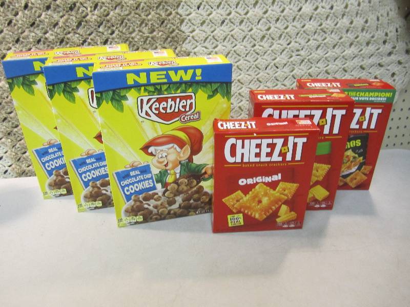 Mix Lot 3 Boxes Keebler Cereal Mar ...