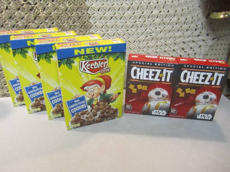 Mix Lot 4 Boxes Keebler Cereal Mar ...