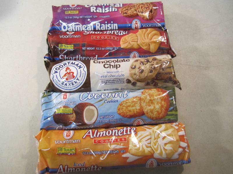 Lot of 5 Packs of Misc Cookies Choc...