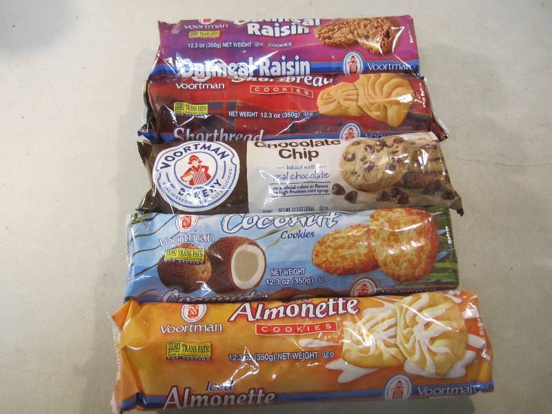 Lot of 5 Packs of Misc Cookies Choc...