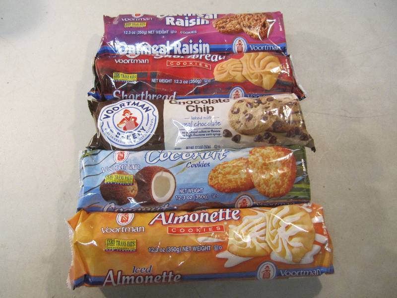 Lot of 5 Packs of Misc Cookies Choc...