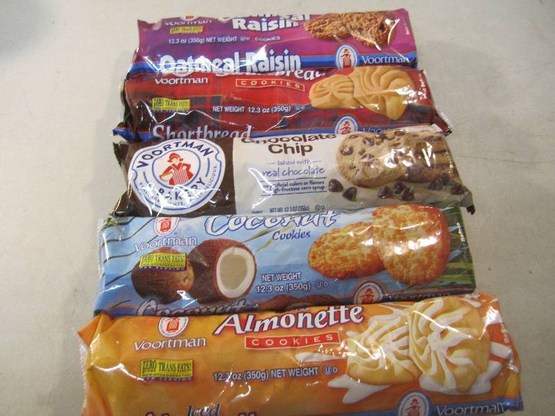 Lot of 5 Packs of Misc Cookies Choc...