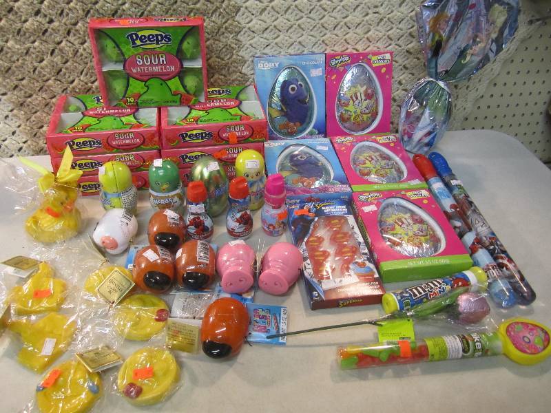 Large lot of Misc Candy and Bubbles...