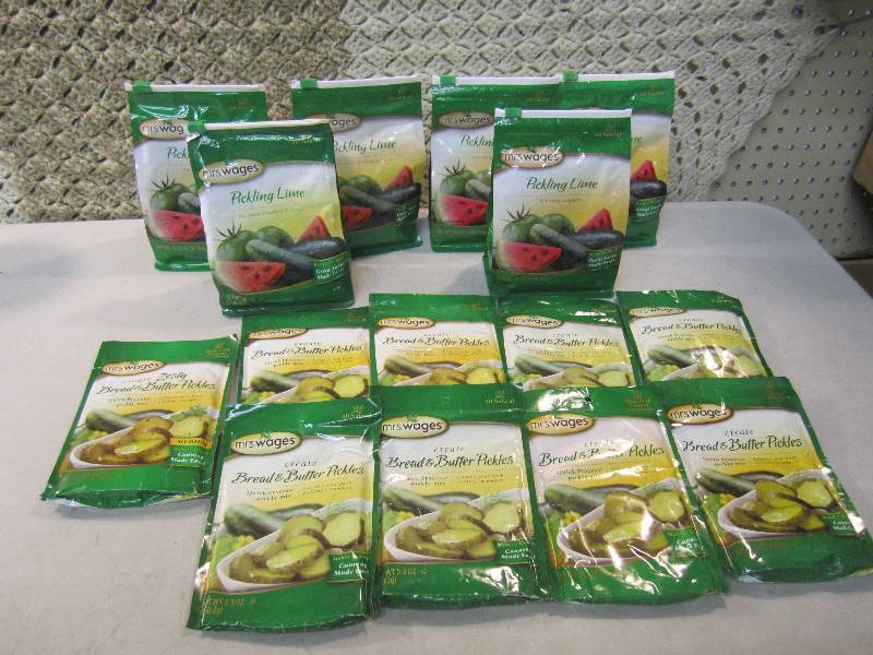 Lot of Pickling Mixes Etc.  B-2...