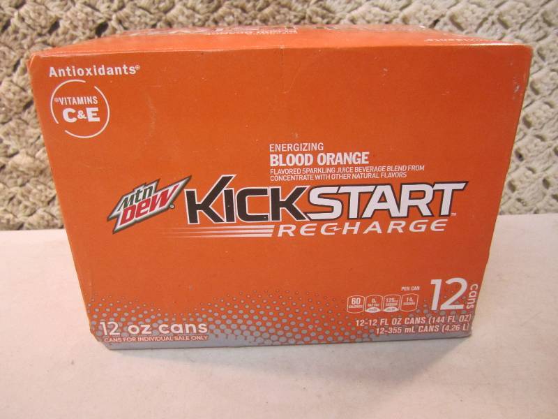 12-Pack Mtn Dew Kickstart Recharge ...