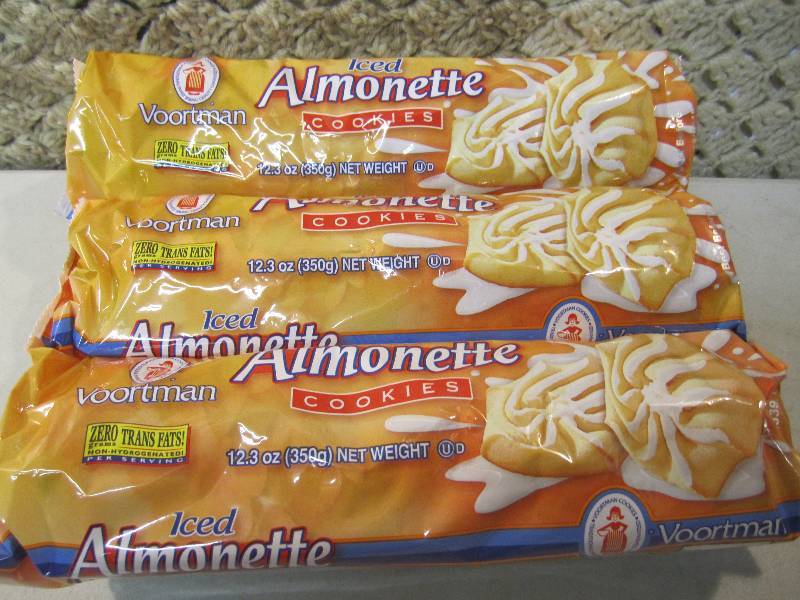 3 Packs of Iced Almonette Cookies B...