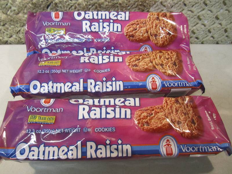 3 Packs of Oatmeal Raisin Cookies B...