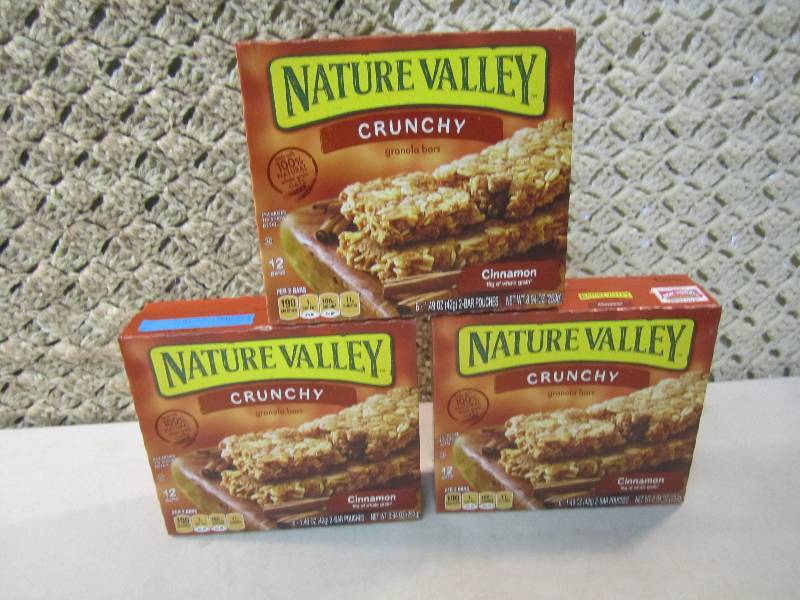 3 Boxes Nature Valley Crunchy Cinna...