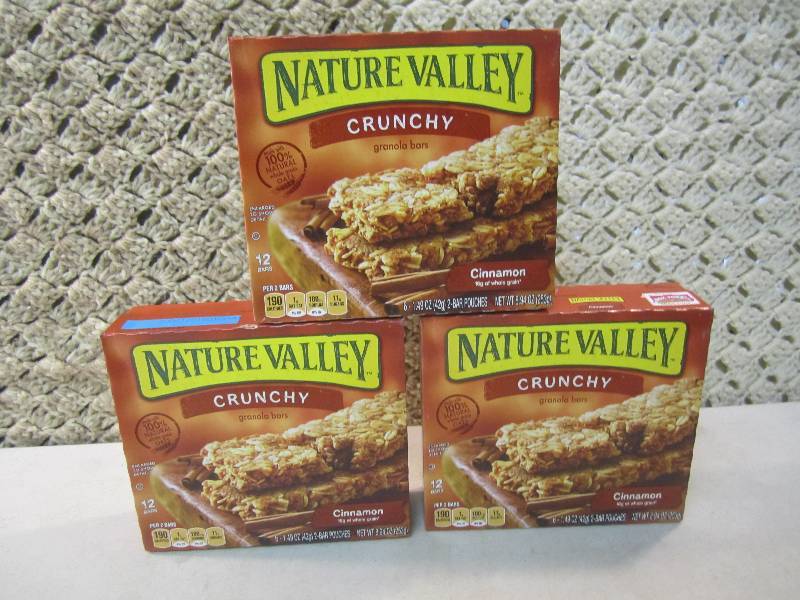 3 Boxes Nature Valley Crunchy Cinna...