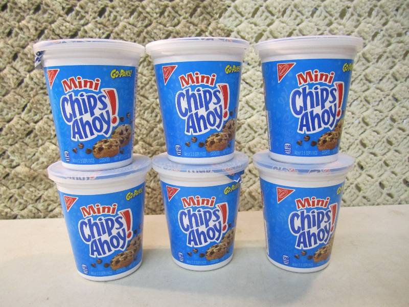 6 Mini Chips Ahoy Cookies Go-Packs ...