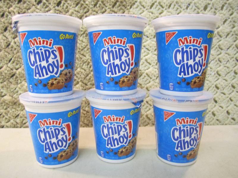 6 Mini Chips Ahoy Cookies Go-Packs ...