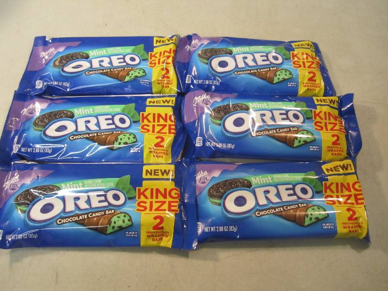 6 King Size Mint Oreo Candy Bars 2 ...