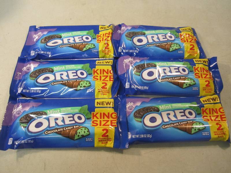 6 King Size Mint Oreo Candy Bars 2 ...