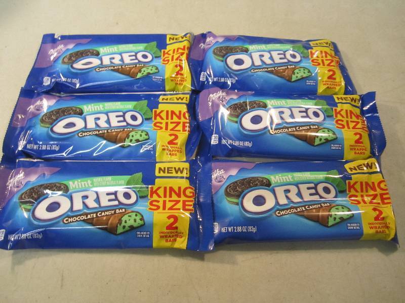 6 King Size Mint Oreo Candy Bars 2 ...