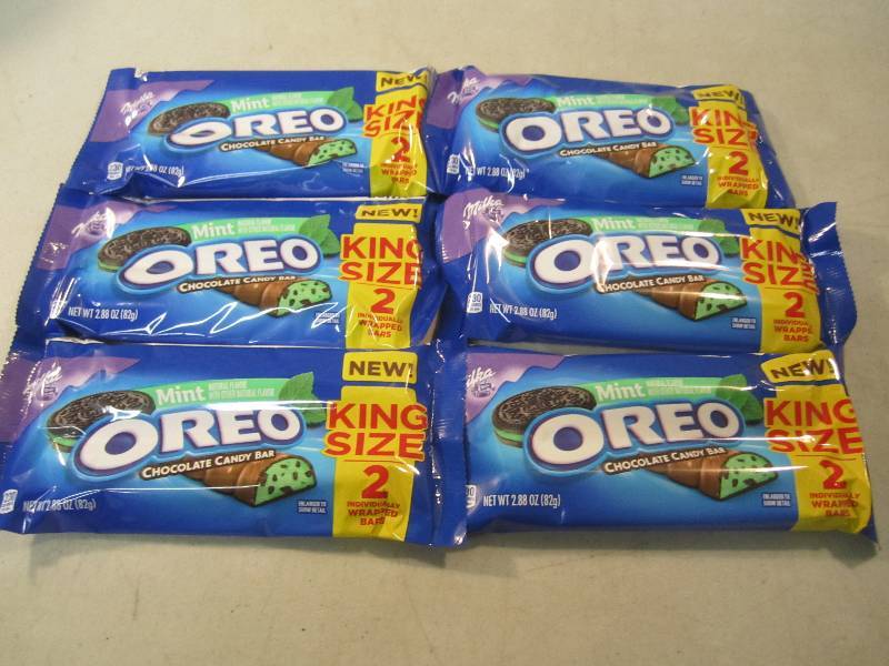 6 King Size Mint Oreo Candy Bars 2 ...