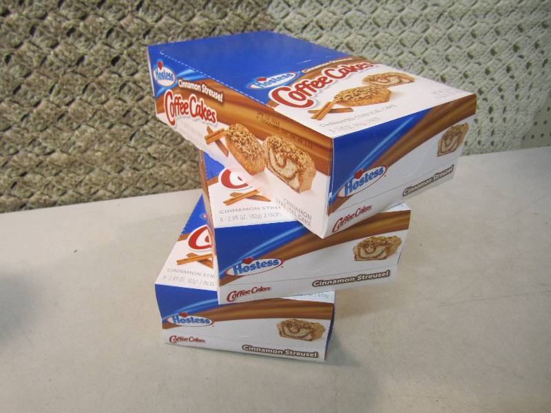 3 Boxes Hostess Cinnamon Streusel C...