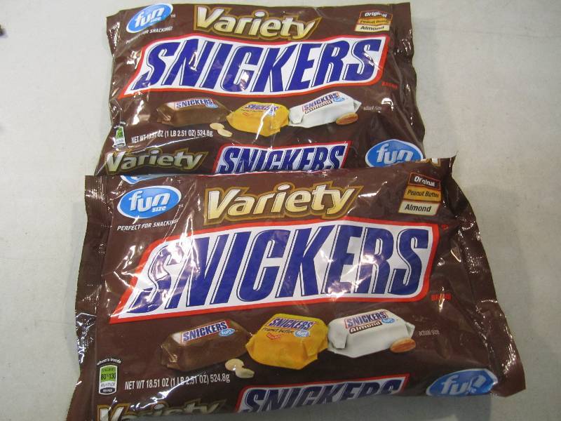 2 Big Bags Snickers Variety Fun Siz...