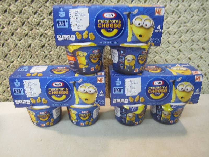 Lot of 3 - 4 packs Kraft Macaroni &...