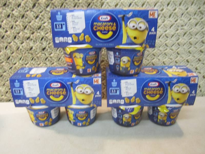 Lot of 3 - 4 packs Kraft Macaroni &...