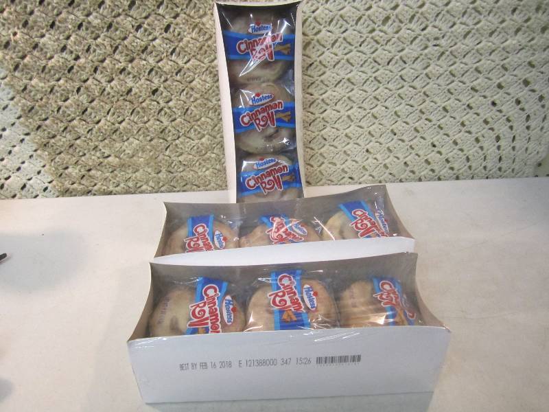 Lot of 3 Packs Hostess Cinnamon Rol...
