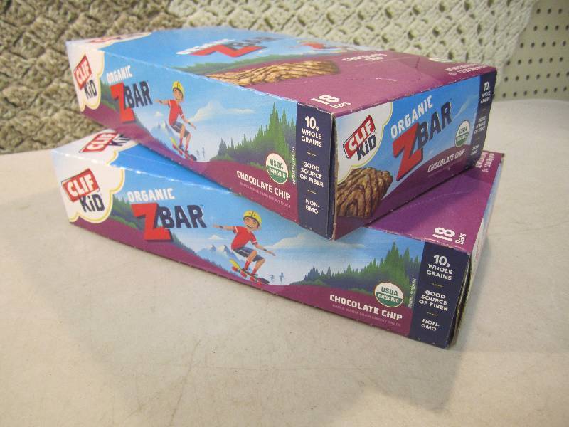 2 Boxes with 18 Bars each Clif Kid ...