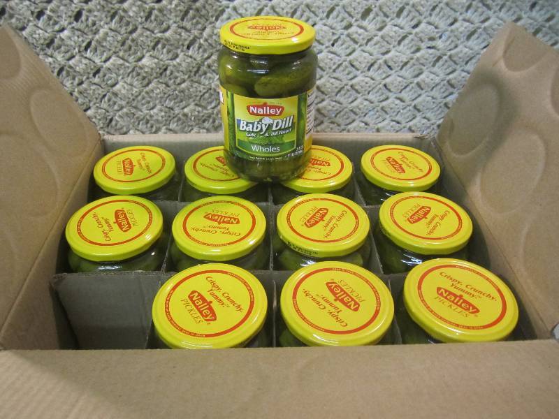 Case of 12 Jars Whole Baby Dill Pic...