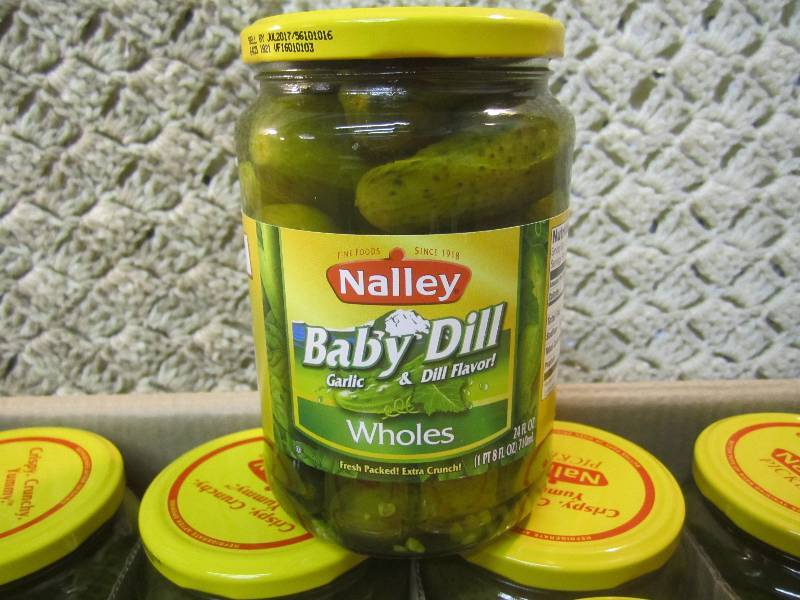 Case of 12 Jars Whole Baby Dill Pic...