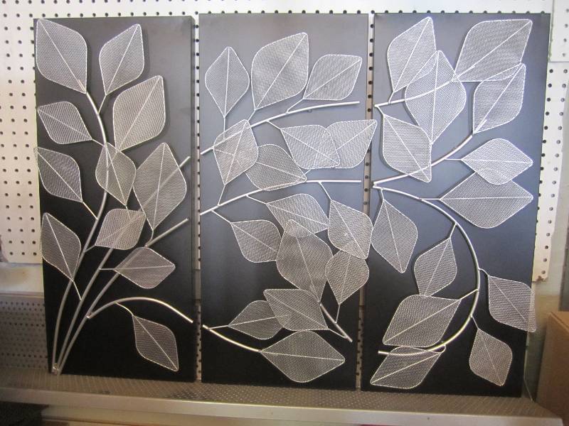 3 Panel Light Up Wall Decor All Met...