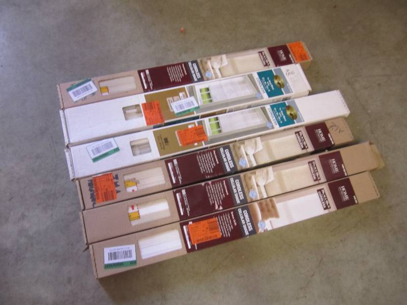 Mix Lot of 6 Various Window Blinds ...