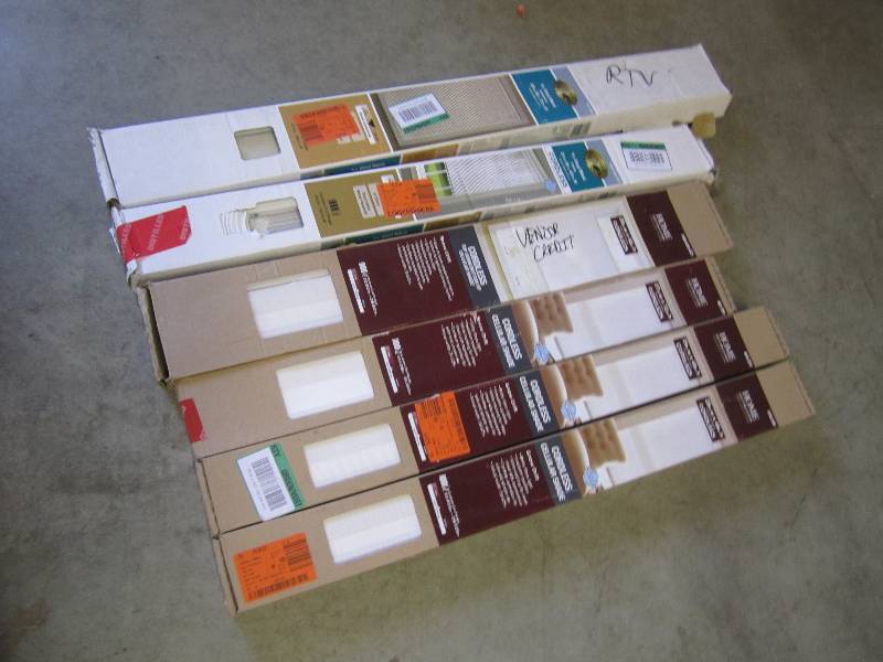 Mix Lot of 6 Various Window Blinds ...