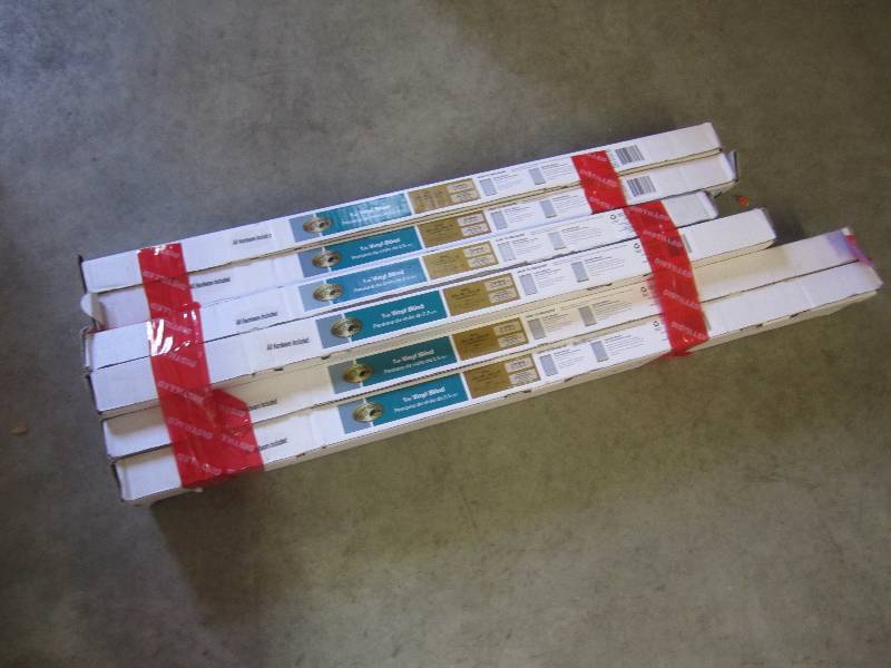 Mix Lot of 6 Various Window Blinds ...