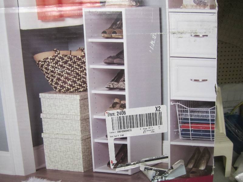 ClosetMaid 7 Shelf Stackable Organi...