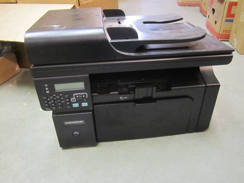 HP Laser Jet M1212nf MFP All In One Printer Powers On F-2