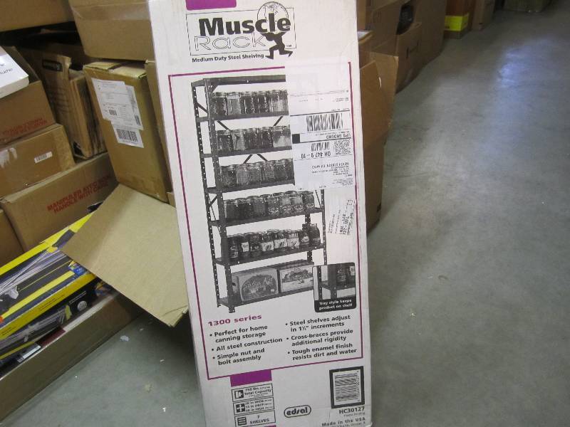 Edsal Muscle Rack 7-Shelf Medium Du...