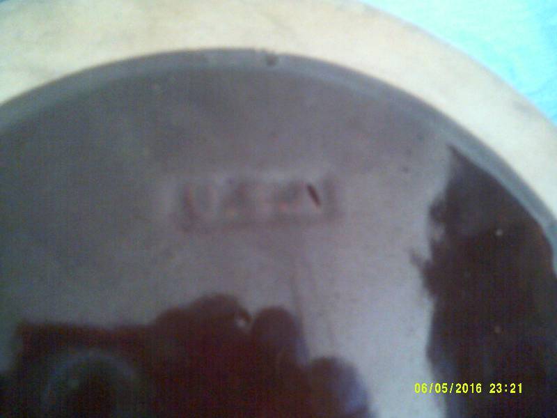 ANTIQUE USA CROCK BOWL