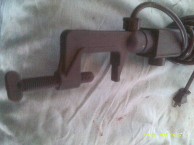 CLAMP SHOP LIGHT