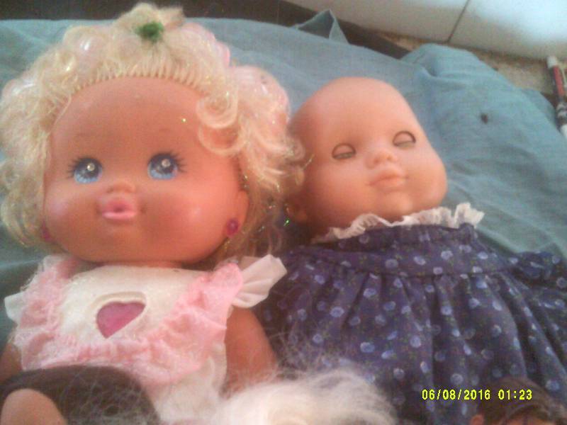 COLLECTIBLE BARBIES AND 2 BIG DOLLS
