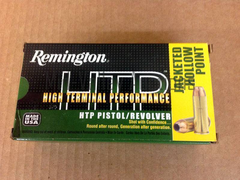 lot 1 image: Remington HTP 45 Colt 230 GR. JHP 50 Rounds