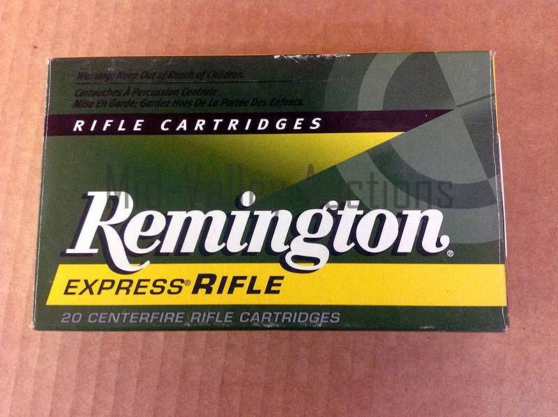 lot 4 image: Remington Express 20 Centerfire 35 Whelen 250 Gr Rifle Cartridges