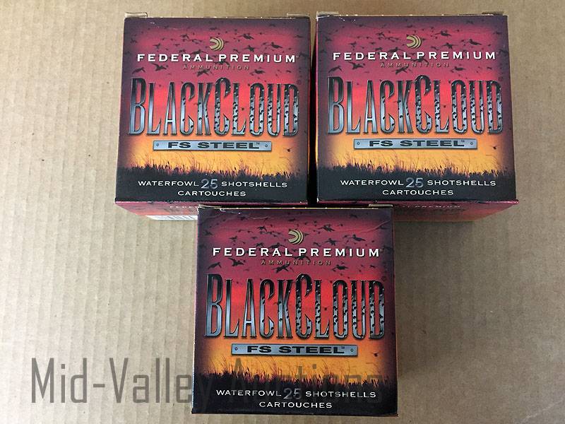 lot 140 image: 3 Boxes Federal Premium 12 Gauge Waterfowl Shotshells