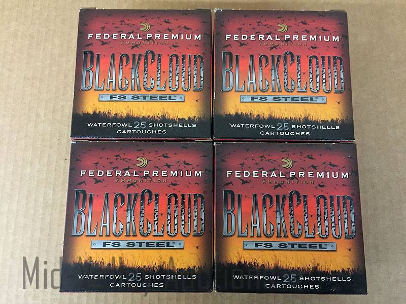 lot 142 image: 4 Boxes Federal Premium 12 Ga, BB Shot Waterfowl Shotshells