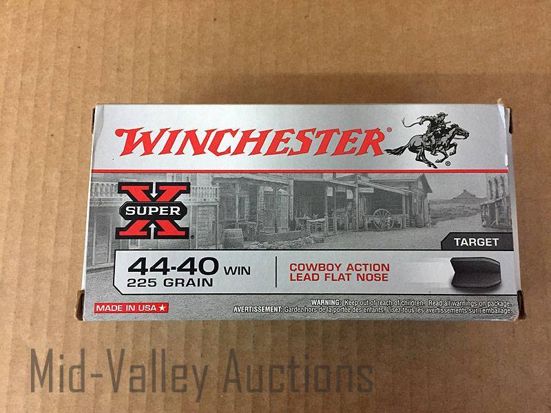 lot 151 image: Winchester 44-40 WIN 225 Grain Super X