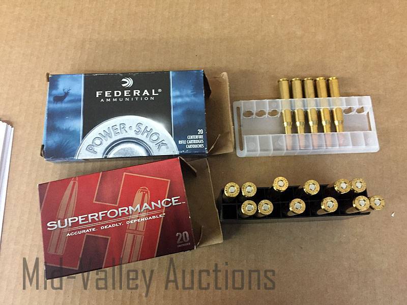 lot 157 image: Open Boxes of 30-06 Springfield