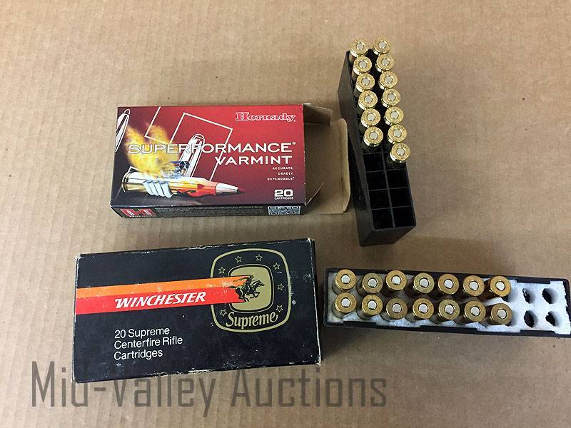 lot 158 image: Open Boxes of 243 Winchester