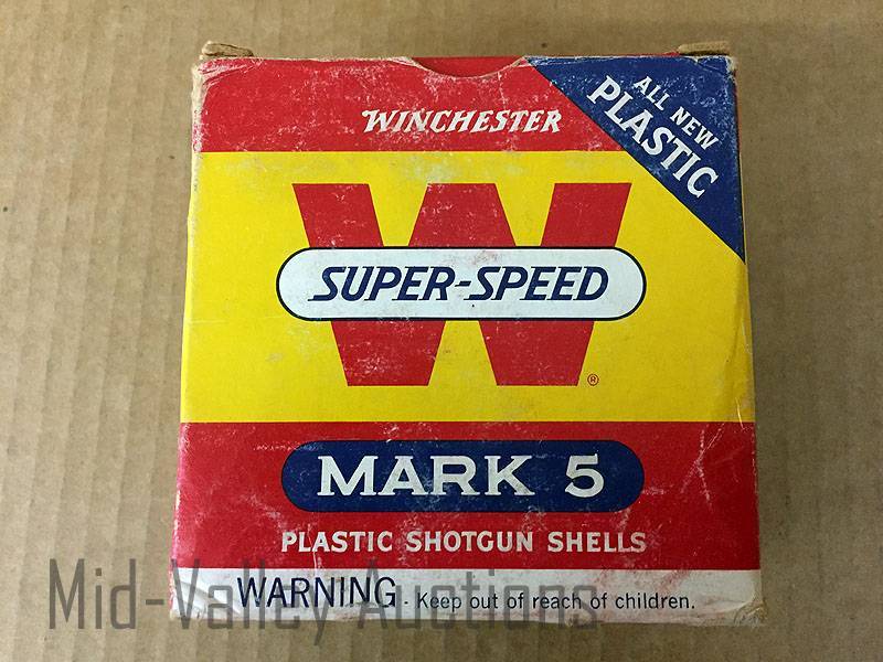 lot 162 image: Vintage Winchester Super-Speed 12 Gauge Shotgun Shells