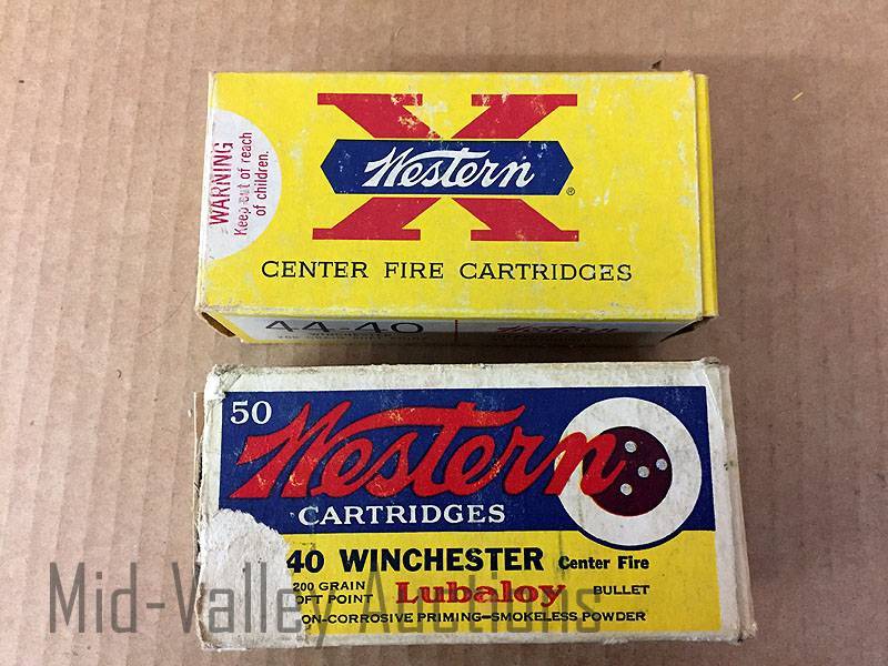 lot 171 image: Vintage Western 44-40 Winchester