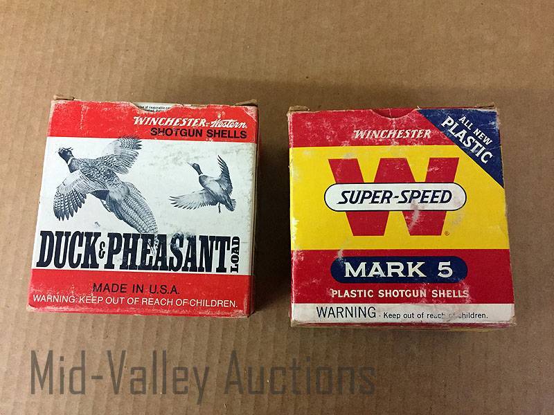 lot 172 image: Vintage Winchester 12 Gauge Shotgun Shells