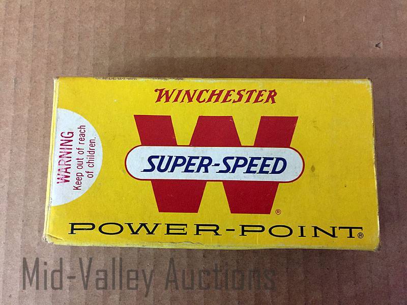 lot 178 image: Vintage Box of Winchester 300 Savage Power-Point