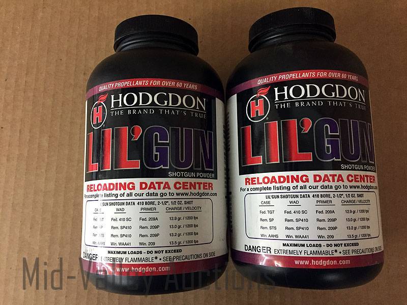 lot 197 image: 2# Hodgdon LILGUN Shotgun Powder